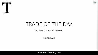 Trade of the Day - Guter Wochenstart und Möglichkeiten im USD/JPY? | Institutionelles Trading