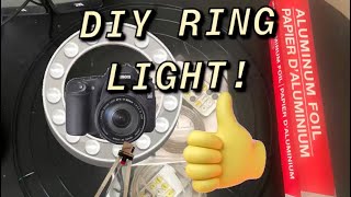 Easy DIY Ring Light