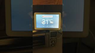 Google Nest Hub, How is the weather today?