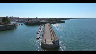 Île de Ré - drone - Saint-Martin-de-Ré - Aerial footage - 4k - Septembre 2023