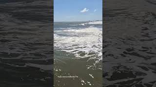 Ocean Waves Florida Beach coast line, seaside pier #ocean #beachvibes #naturephotography