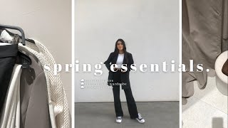 10 SPRING CLOSET ESSENTIALS FOR 2022 | trendy minimalistic pieces for a capsule wardrobe 🌥