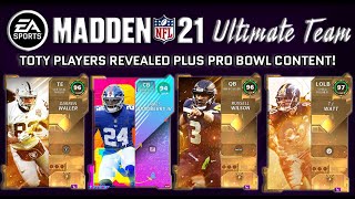 MUT 21 TOTY Players Revealed! 2 FREE 96 OVRs PLUS FREE 94 OVR Pro Bowl Player!