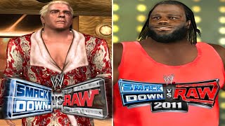 The Evolution of Smackdown Vs Raw Games - 2004 - 2010 - (SVR - SVR11)