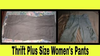 #Upcycling #Reuse #Thrifted Thrift Flip: Women's Plus size Pants Into Men's Short |  @MisKulit31