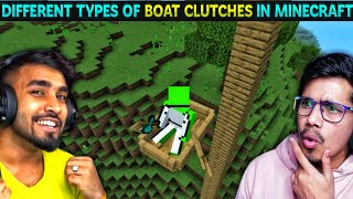 Different Types Of Boat Clutches In Minecraft || Boat Clutches