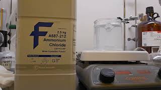 Saturation of Deionized Water with Ammonium Chloride @CivilRepair