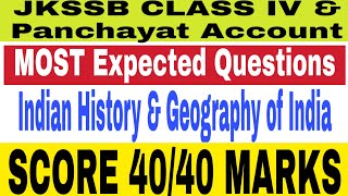 TOP MCQ on JKSSB Accounts Assistant Panchayat Exam(Part-1)-General Knowledge With Reference to J&k.