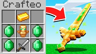 ¡MINECRAFT pero PODEMOS CRAFTEAR ARMAS de TOTEM! 🗡️💥😨con PANCRACIO y PERMON