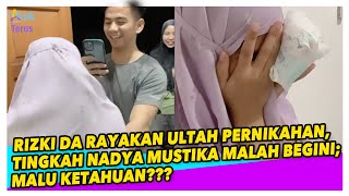 NADYA MUSTIKA MALU KETAHUAN DAN SEMBUNYIKAN HAL INI DARI RIZKI DA SAAT ULTAH PERNIKAHAN!!