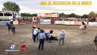 Lo que divierte de los Jaripeos acapa lazo y jinete