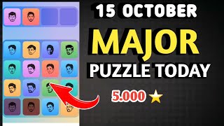 MAJOR PUZZLE DUROV SOLVED TODAY 15 OCTOBER | MAJOR DAILY COMBO CARD 15 OCTOBER | MAJOR PUZZLE DUROV