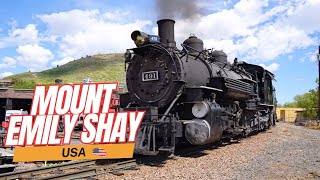 "USA's Historical Marvel: The Mount Emily Shay Locomotive" #railwaywonders #viral