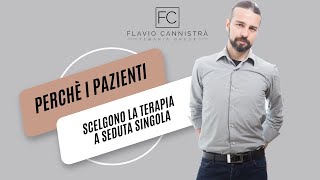 Perché i pazienti scelgono la Terapia a Seduta Singola?