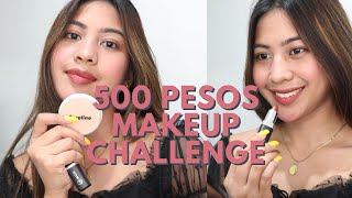 500 Pesos Makeup Challenge