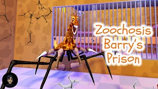 Zoochosis Barry’s Prison Run | Roblox Obby | Mobilegameplay | Walkthrough 2024