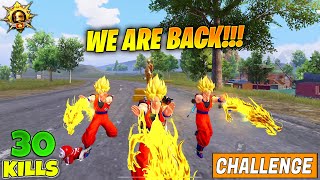 😱 OMG !! 3 SUPER SAIYAN GOKU DESTROYED THE MOST DANGEROUS ENEMIES & CHALLENGED WHOLE LOBBY IN BGMI