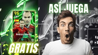 PROBANDO A INIESTA GRATIS | eFootball 2025 Mobile