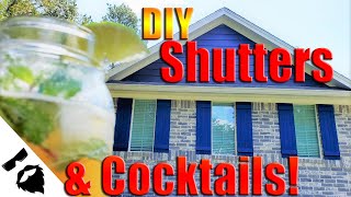 EASY DIY Shutters + GINGER BEER Cocktail🍺