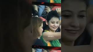 Beautiful hottest girl in match