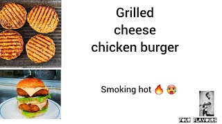 Are Grilled chicken burger healty? 🍔