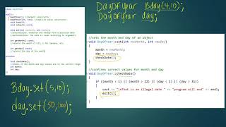 COP 3014 classes accessor and mutator functions Module10 video 3