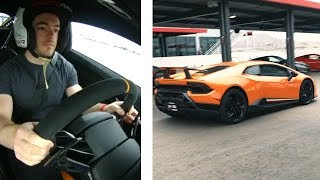 Driving the Lamborghini Huracan Performante