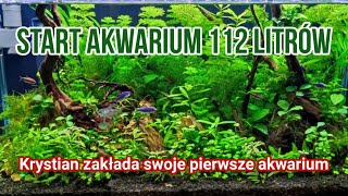 AKWARIUM AMATORSKIE | Start Akwarium 112 Litrów Krystiana