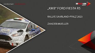 Rallye Saarland-Pfalz 2023 WP6 Urexweiler Ford Fiesta R5 "KMB" Zander/Mueller #40