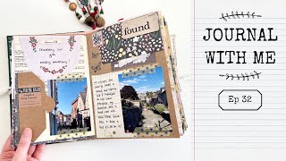 Junk Journal With Me | Ep 32 | Journaling Process