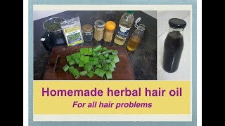 Herbal hair oil / மூலிகை எண்ணெய்