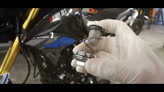 2021 Hawk 250 DXL EFI:  how to change the break-in oil - first oil change - important oil type tip !