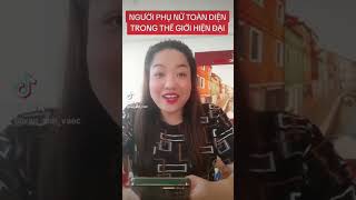 Đố bạn người phụ nữ toàn diện là gì? Các bạn hãy coi đến cuối video nhé!