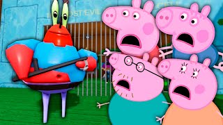 PEPPA PIG ESCAPE MR. CRABS PRISON IN ROBLOX