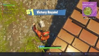 Fortnite surviving solo v squad only 2 kills rip