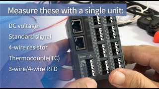 Space-saving! Business-card size analog sensing unit