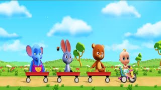 Boom bodi boom boom | kids video | kids elephants