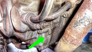 Hero honda karizma R Engine oil leakage