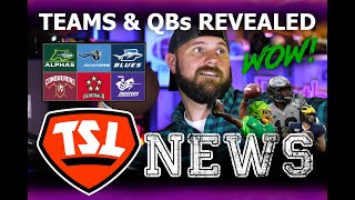 The Spring League NEWS: NEW Teams Revealed & QBs Assigned!