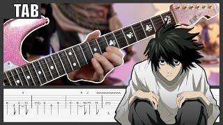 [TAB] Death note - Season 1 Ending Alumina Cover | Guitar Tab | Lesson | Tutorial