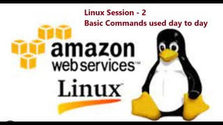 2023 12 03 Linux Session-2 - Overview (Basic Commands) #linux #awscloud