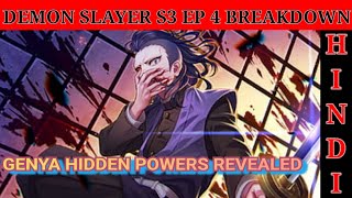 Demon Slayer Season 3 Episode 4 Explained and breakdown in hindi #animeindia #anime #demonslayer