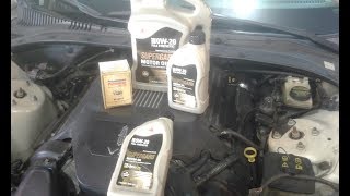 Lincoln LS Oil Change Citgo 0w20