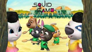 My Talking Tom Friends 🥰 Squid Game Cooking