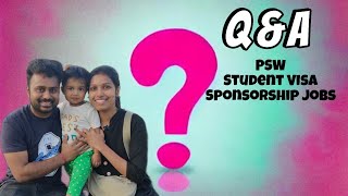 Honest Q&A about Student Visa, PSW, Sponsorship in UK - UK Tamil Vlog