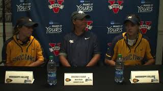 NCAA DII Softball South Regional | Game Three Press Conference | Mississippi College