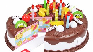 Let's Make our own Toy Birthday Cake! - Learning for Toddlers | MediaKids