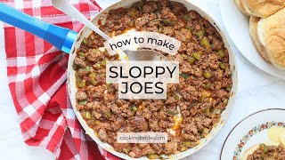 Sloppy Joes from Scratch Recipe