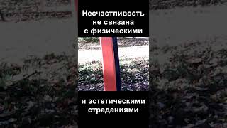 Несчастливость не связана с физическими и эстетическими страданиями