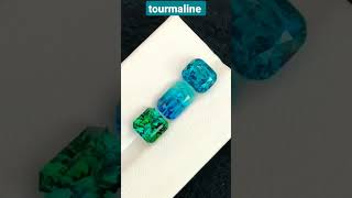 Beautiful faceted natural top colour Tourmaline 🌹🌷#tormaline #youtubeshorts #viral#shorts